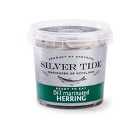 Silver Tide Dill Marinated Herring 380g x 2 Pack | Premium Herring Fillets in Dill Marinade | Traditional Nordic Style | Ready to Eat Seafood | Rich in Omega-3