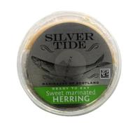 Silver Tide Sweet Marinated Herring 760g | Premium Herring Fillets in Sweet Marinade | Traditional Nordic Style | Ready to Eat Seafood | Rich in Omega-3