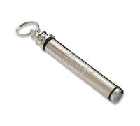 Silver Tone Brass 4 3/4 Inch Clergy Hospital Travel Holy Water or Oil Sprinkler Keyring by Christian Brands