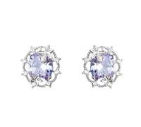 Silver Tone Multi-Layered Circle Drop Earrings, Hammered Metal Knotted Studs, Ideal for Daily Wear & Gifting