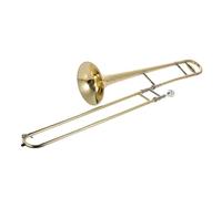 Silver Trumpet Alto Trombone Brass Bb Tone B Flat Wind Instrument With Cupronickel Mouthpiece Accessories