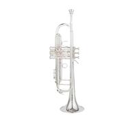 Silver Trumpet Pipe Flat Instrument Brass Strudents Trumpet Musical Instrument