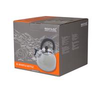 Silver unisex One Size Regatta 1.8L Whistle Kettle Silver