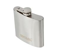Silver unisex One Size Regatta 170ml Steel Hip Flask Silver