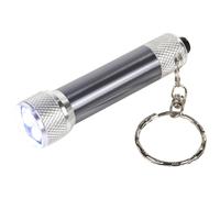 Silver unisex One Size Regatta Torch Keyring Silver