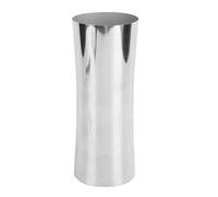 Silver Vases Home Decor, Waist Shaped Flower Arrangement Vase Metal Vases For Flowers Tall Floor Vase 304 Stainless Steel Silver Tall Vase For Home, Mantel, Living Room Decoration