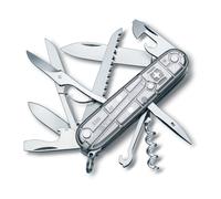 (silver) Victorinox HUNTSMAN Swiss army knife - 15 functions - genuine Swiss Made