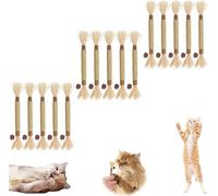 Silver Vine Sticks for Cats, Puriq Natural Silvervine Dental Sticks, Purriq Natural Silvervine Dental Sticks, and Cat Chewing Stick Catnip Toys Improve Breath Freshness & Reduce Plaque (15)
