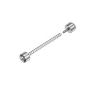 Silver Watch Repairing Connect Screw, Sleek Straight Watch Rod with Rounded Screw Head Watch Strap Screw for Watch Maintenance (20mm)