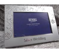 Silver Wedding 25th Anniversary Photo Frame