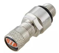 Silver Wheel Valve for SIP rim (tubeless) Compatible with Vespa Lambretta UK spec 30mm