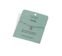 Silver Whisper Family Diamond Bracelet - F7524