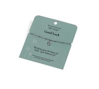 Silver Whisper Good Luck Diamond Bracelet - F7517