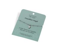 Silver Whisper Guardian Angel Diamond Bracelet - F7523