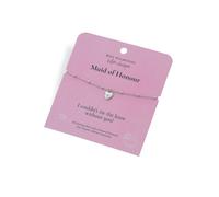 Silver Whisper Maid of Honour Diamond Bracelet - F7514
