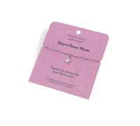 Silver Whisper Marvellous Mum Diamond Bracelet - F7519