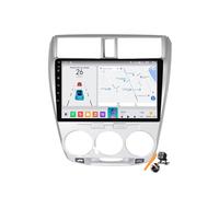 Silver,Y200S,YLOXFW Android 15.0 Car Stereo Replacement for City 2008-2013 Radio GPS Sat Navigation 10'' Touchscreen DVD Multimedia Video Player FM BT Receiver with Android Auto Carplay