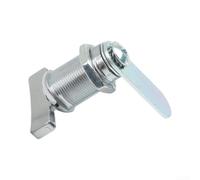 Silver Zinc Alloy Door Latch 90 Degree Turn Action(28mm) | Solid zinc alloy, erosion resistant, outdoor build, silver finish, secure closure