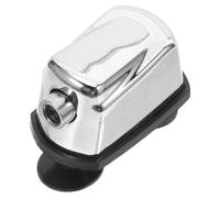 Silver Zinc Alloy Drum Lug Replacement Accessory for Snare and Bass | Precision-engineered Hardware, Quick Setup Fit, Shocks Absorbing Stability for Percussion Instrument Use