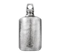 SILVERANT Titanium Water Bottle, Ultralight Camping Slim Bottles Sports Hydration Flask Drinking Bottle for Backpacking, Hiking & Gym (600ml-Crystallized)