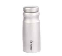 SILVERANT Titanium Water Bottle, Ultralight Reusable Sport Drinking Bottle for Camping Hiking Climbing Hydration Drinkware (700ml-SportsEdition)