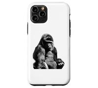 Silverback Gorilla Silver Back Primate Ape Case for iPhone 11 Pro