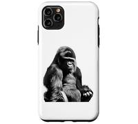 Silverback Gorilla Silver Back Primate Ape Case for iPhone 11 Pro Max