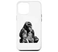 Silverback Gorilla Silver Back Primate Ape Case for iPhone 12 Pro Max