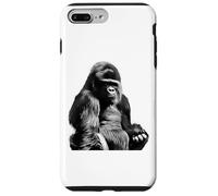 Silverback Gorilla Silver Back Primate Ape Case for iPhone 7 Plus/8 Plus
