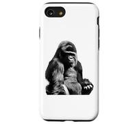 Silverback Gorilla Silver Back Primate Ape Case for iPhone SE (2020) / 7/8