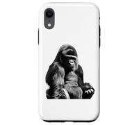 Silverback Gorilla Silver Back Primate Ape Case for iPhone XR
