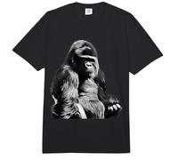 Silverback Gorilla Silver Back Primate Ape Comfort Colors Adult Heavyweight T-Shirt