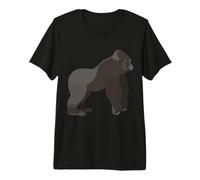 Silverback Gorilla Silver Back Primate Ape Premium T-Shirt