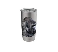 Silverback Gorilla Silver Back Primate Ape Stainless Steel Insulated Tumbler
