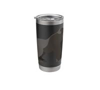 Silverback Gorilla Silver Back Primate Ape Stainless Steel Insulated Tumbler