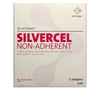 Silvercel D7707 Non-Adherent Dressing, 11cm x 11cm, Pack of 10