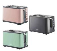 Silvercrest Pink Grey Or Green 2-Slice Toaster 850w