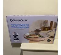 Silvercrest Premium Frying Pan - High Quality Stainless Steel 28cm