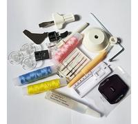 SilverCrest Sewing Machine Accessory Kit, Standard Attachments Set with Thread and Bobbins, Compatible with LIDL Models (except SCNM100A1)