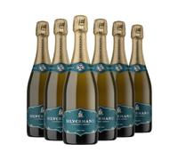 Silverhand Estate Classic Brut - Premium Sparkling Wine - Chardonnay, Pinot Noir & Meunier Blend - Traditional Method - Crisp, Balanced & Elegant - English Sparkling Wine - Case of 6 x 75cl Bottle
