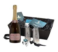 Silverhand Estate Silver Reign Rosé - Sparkling Rosé Wine - 100% Pinot Noir - Sparkling Wine of England - Fresh & Fruity - Vegan & Organic - Perfect for Celebrations - Hamper 75cl Bottle