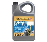 Silverhook Gear Oil Fully Synthetic 75w/90, 4.54 Litre