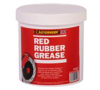 Silverhook Red Rubber Grease 500G Hydraulic Brakes Clutch & Suspension
