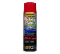 Silverhook SP063 Spray Paint, Gloss Maroon Red