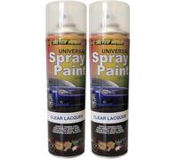 SILVERHOOK Spray Paint, 500 ml, Clear Lacquer SPCL (Pack of 2)