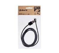 SILVERHT 93644 1.5 m USB to Micro-USB A Male Male Black - USB Cable