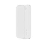 SilverLabel 10,000mAh Power Bank - White Universal Portable Power Bank with USB Output for Emergency Charging of Phones and Other Devices