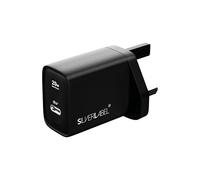 SilverLabel 20W PD USB-C Wall Charger - Black Universal USB-C Fast Charger Compatible with Smartphones, Tablets and other devices with USB-C Ports