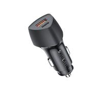 Silverlabel 33W Multi Port Car Charger Black
