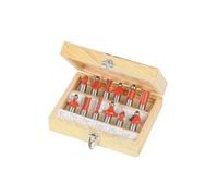 Silverline 1/2" TCT Router Bit Set 12pce Router Sets DIY Power Tool Accessories